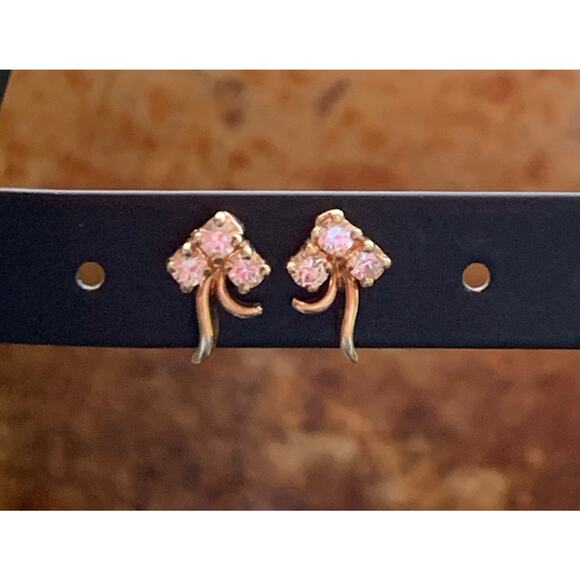 14K Gold and Diamond Earrings